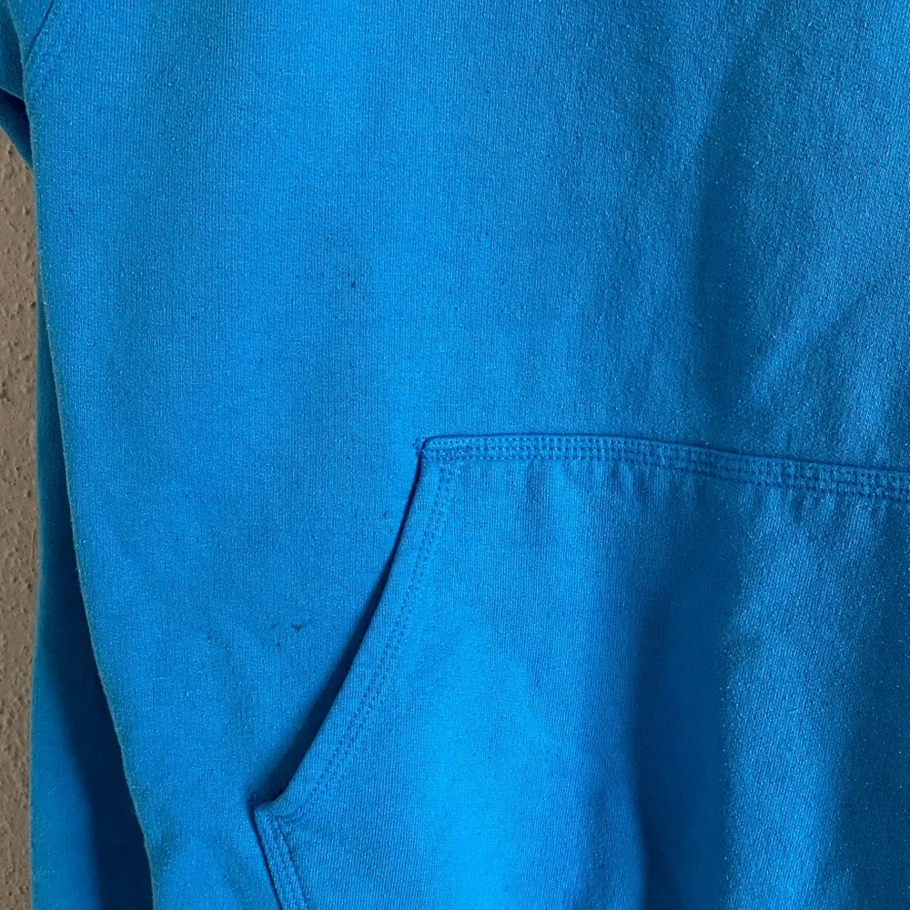 Champion Men's Vibrant Blue Hoodie